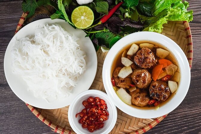 Hanoi Street Food Tour Taste 6 Local Dishes and Drinks - The noodle course needs one clarification