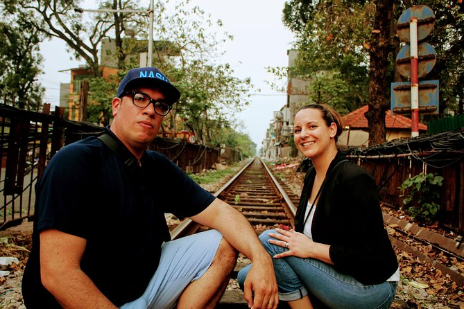 Hanoi Sunset Motorbike Tour - The twin dragons at Nhật Chiêu