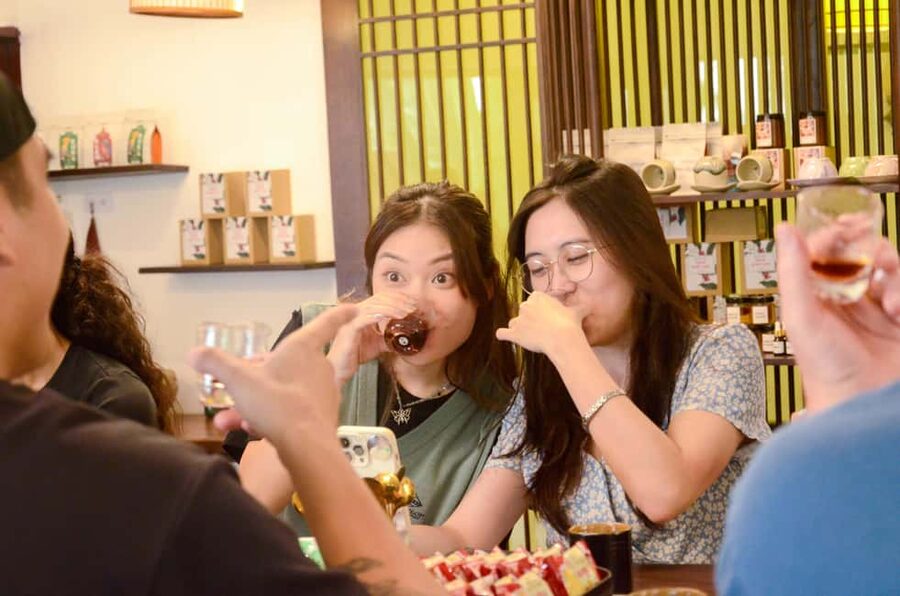 Hanoi: Taste Fresh Lotus Tea Ceremony & Untold Stories - A lotus ceremony in a quiet Hanoi villa
