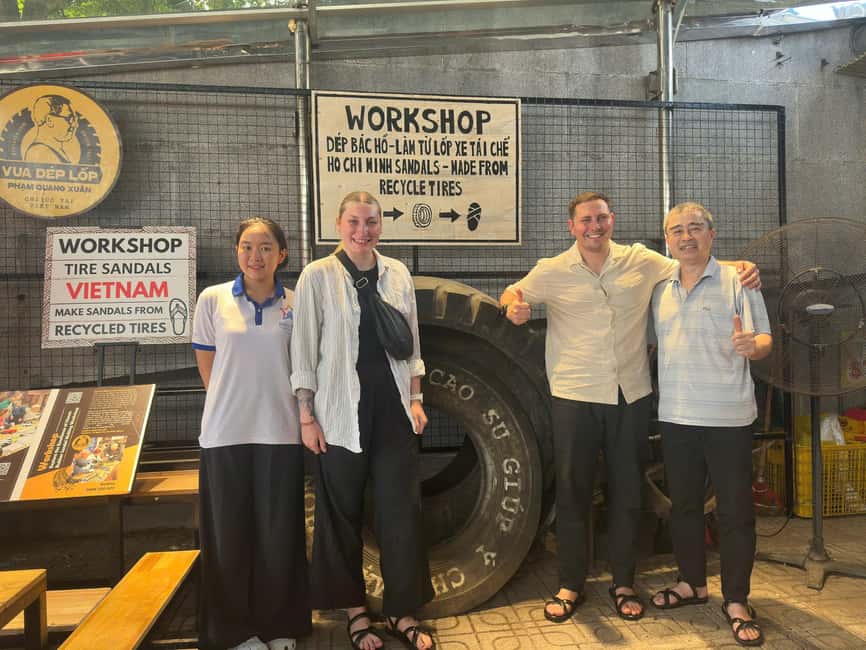 Hanoi: Tire Sandal Workshop with Crafting Experience - Why these sandals matter in Vietnamese history