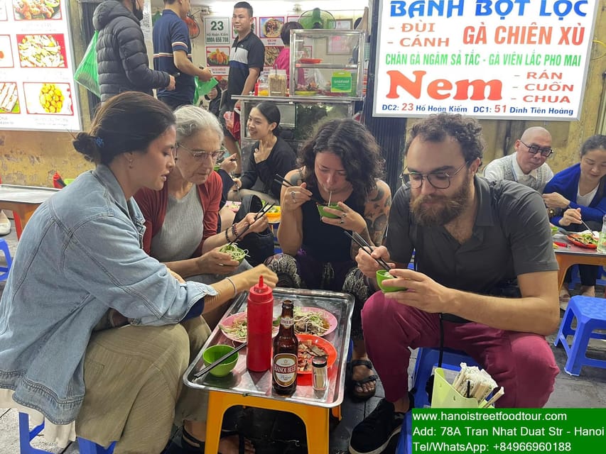 Hanoi Train Street +Best Street Food eating in old quarter - Train Street is the final act