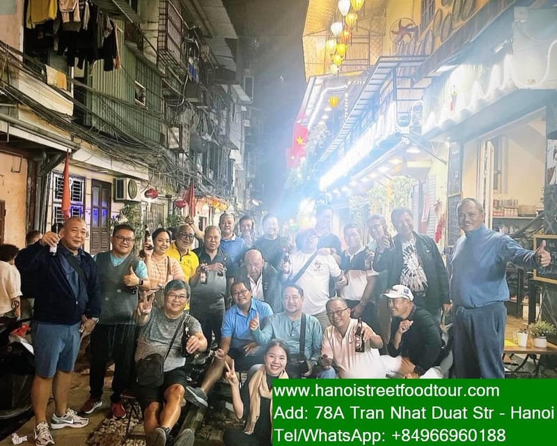 Hanoi Train Street +Best Street Food eating in old quarter - Ban ran and seasonal cha ruoi