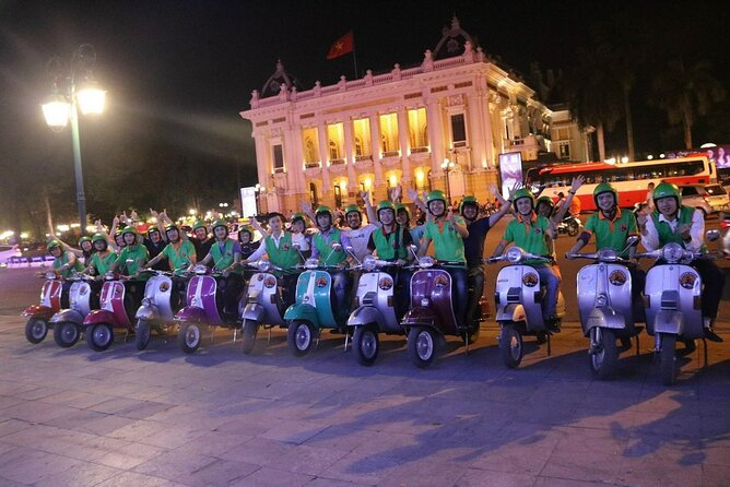 Hanoi Vespa After Dark Street Food Tour -Hidden Gem-Train Street - Quick points before you book