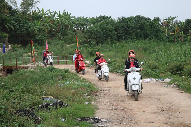 Hanoi Vespa Countryside Tour With Female Ao Dai Riders Half Day - What the female rider format changes