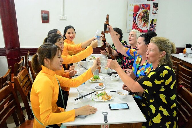 Hanoi Vespa Food Tours Led By Women - West Lake, lantern streets, and Red River views