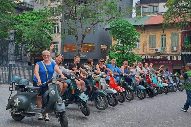 Hanoi Vespa Tours: Food + Culture + Fun on Army Vespa - Why a Vespa is a smart way to see Hanoi