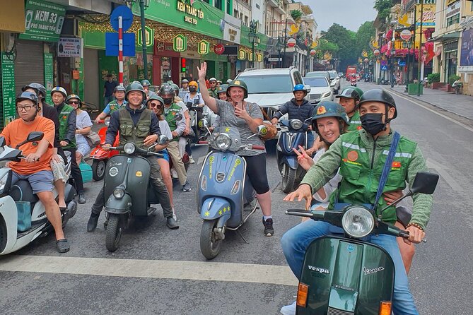 Hanoi Vespa Tours: Food + Culture + Fun on Army Vespa - Who will enjoy this ride most