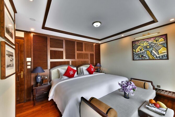 Heritage Cruises Best Luxury Cruise to Halong and Lan Ha Bay 2D1N - Food, drinks, and extra costs