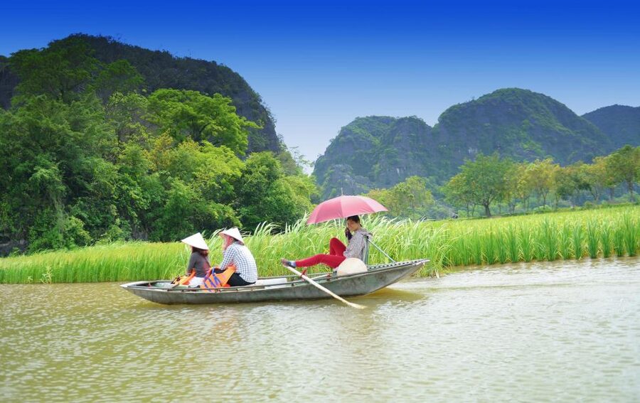Hoa Lu-Mua Cave-Tam Coc-Bich Dong-Thung Nham National Park - A swim, sunset tea, and homestay evening