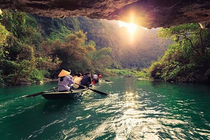 Hoa Lu - Tam Coc - Ninh Binh Day Tour: Biking, Visit Local Family - Tam Coc by local rowboat