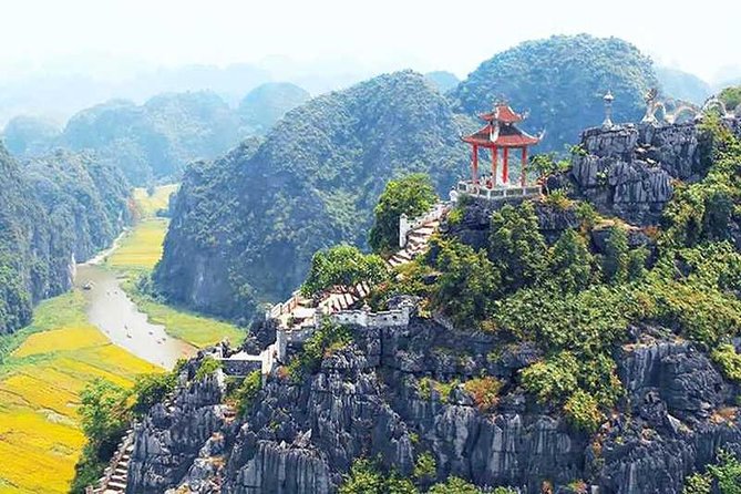 Hoa Lu - Trang An - Mua Cave- 1 Day Trip from Hanoi By Limousine and Small Group - Climbing Mua Cave for the Tam Coc view