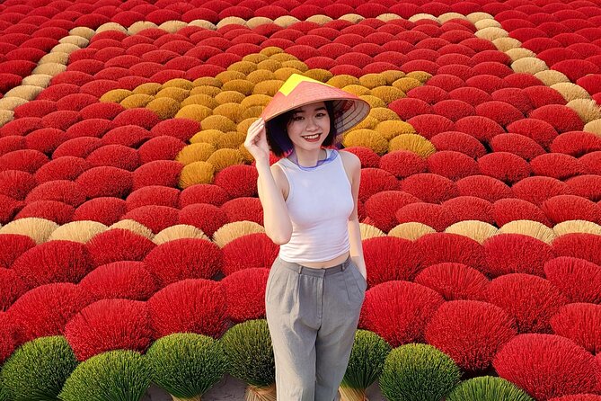 Incense Village, Conical Hat, Lacquer Art, SMALL GROUP From Hanoi - What the Train Street stop really means