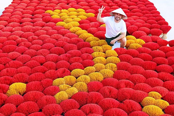 Incense Village, Hat & Lacquer Artisanal with Options From Hanoi - Ha Thai Village and the lacquer painting session