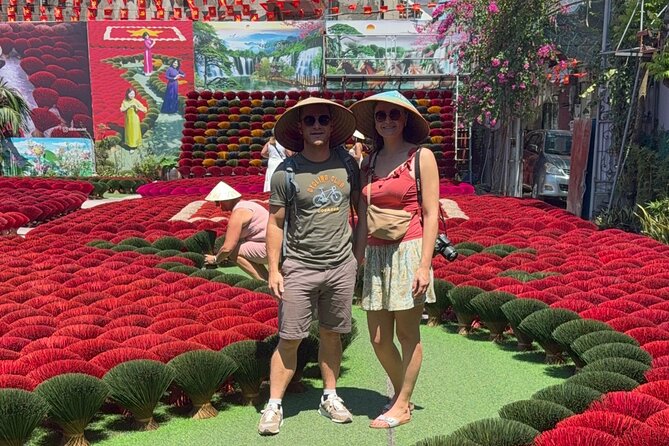 Incense Village, Tam Chuc Pagoda, Ninh Binh Trang An Cruise Tour - Quang Phu Cau and the art of incense making