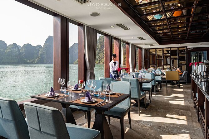 Jade Sails – Halong & Lan Ha Bay The Most Luxurious Day Tour - Rowing through Dark and Bright Cave