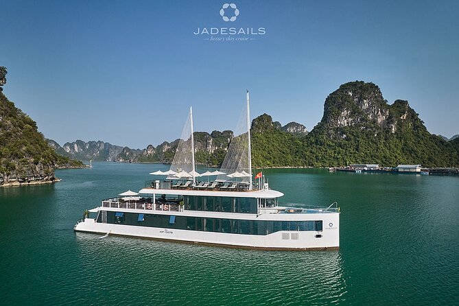 Jade Sails – Halong & Lan Ha Bay The Most Luxurious Day Tour - Boarding at Tuan Chau and settling into Jade Sails