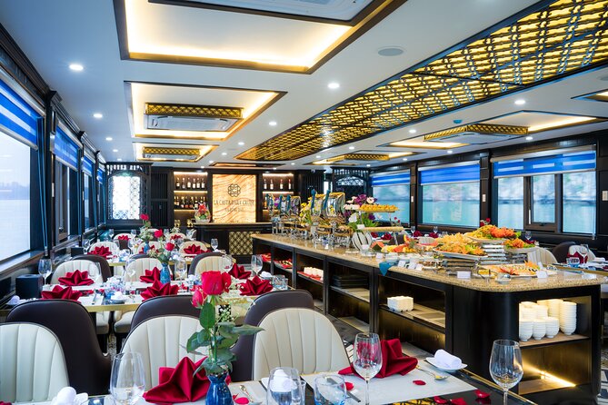 La Casta Cruise - Halong Bay Luxury Day Tour (Best Selling) - Titop Island for views, beach time, and a little effort