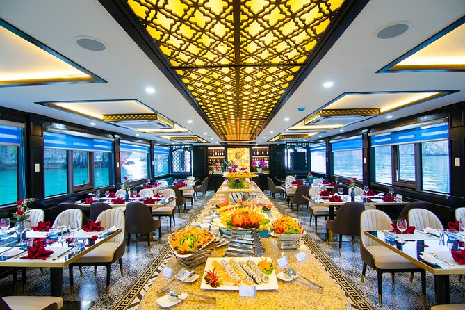 La Casta Cruise - Halong Bay Luxury Day Tour (Best Selling) - Lunch, Jacuzzi time, and the sunset party