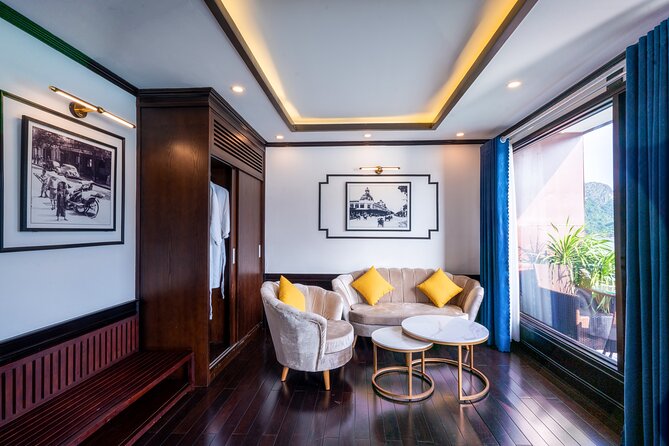 La Charm Cruise 2 day Explore Halong Bay Lan Ha Bay from Hanoi - Lunch among the limestone towers