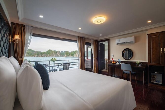 La Pandora Cruise Explore Ha Long Bay and Cat Ba Island 2 days 1 night on boat - Sunrise, Tai Chi, and the second morning