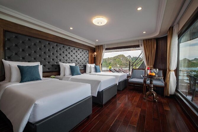 La Pandora Cruise Explore Ha Long Bay and Cat Ba Island 2 days 1 night on boat - Cooking class and the value of the package
