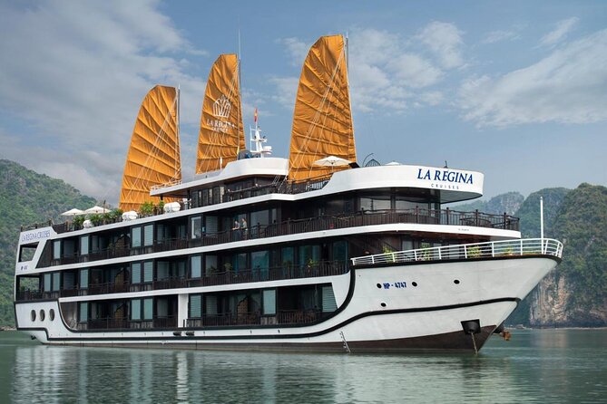 La Regina 3 days tour - Visiting Ha Long Bay & Lan Ha Bay - Dark and Light Cave by kayak or rowing boat
