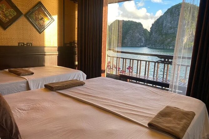 Lan Ha Bay 3 Days 2 Nights Biking, Kayaking, Cruise & Bungalow - Viet Hai Village, bicycles, and a stream fish massage