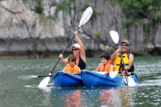 Lan Ha Bay Day Tour from Hanoi – All-Inclusive Cruise Experience - Kayaking, swimming, and the boat-deck slide