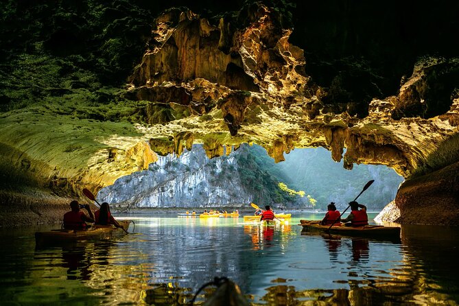 Lan Ha Bay Full Day Boat Tour from Hanoi/ Cat Ba - Ba Trai Dao and the best chance to swim