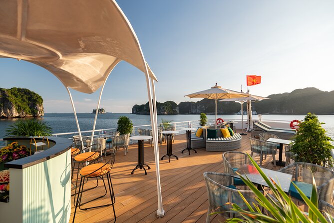Lan Ha Bay Full-Day Tour from Hanoi, Hai Phong - Serenity Cruises - Boarding Serenity Grandeur Cruises