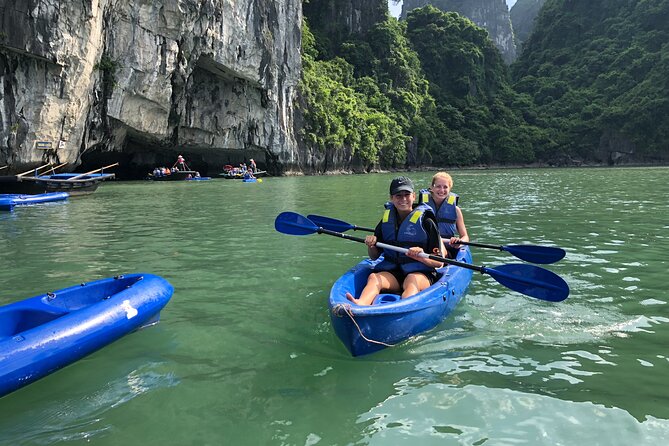 Lan Ha Bay Full Day With Cave, Kayaking And Swimming - Cat Ba by electric car and Trung Trang Cave