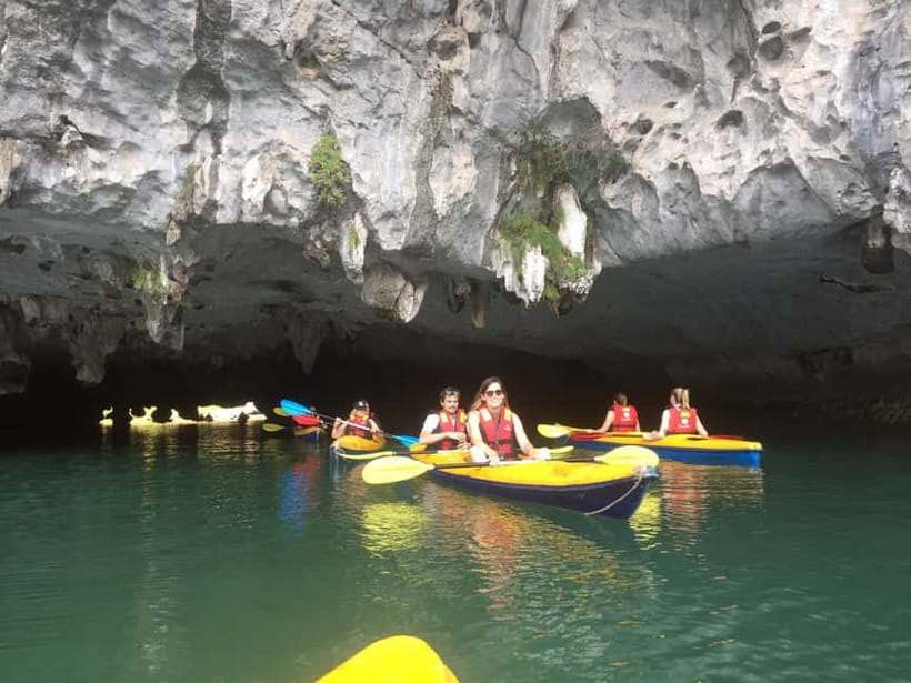Lan Ha Bay Luxury Cruise with balcony - biking+kayak+tickets - Day two: sunrise and Viet Hai Village