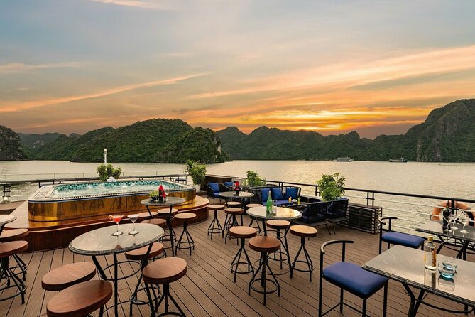 Lan Ha - Ha Long Bay 5Star cruise-Private balcony cabin 2day trip - Day two begins with Tai Chi