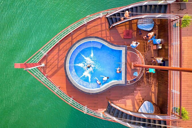 Le Journey Elegance Cruise 5 Star Lan Ha Bay - All Inclusive 2D1N - Quan Y Cave adds a different side of Cat Ba