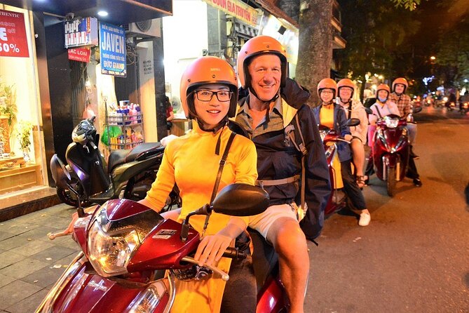 Led By Women - Hanoi Foodie Motorbike Tours - Walking Beside the Train Tracks