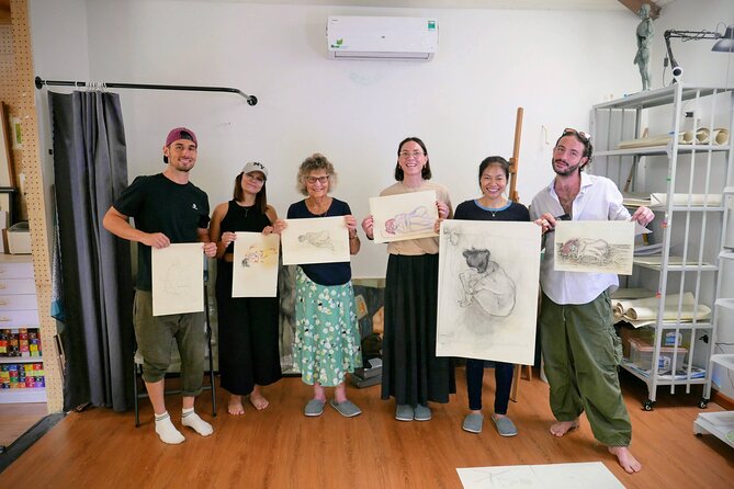 Life Drawing Class - Art Workshop at Art Tutor Hanoi - Key points at a glance