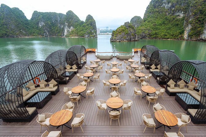 Luxury 5-Star Ha Long Bay Day Cruise with Buffet Lunch from Hanoi - A long day with Ha Long Bay’s greatest sights