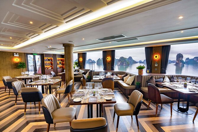 Luxury 5-Star Ha Long Bay Day Cruise with Buffet Lunch from Hanoi - The return to Bai Chay and Hanoi