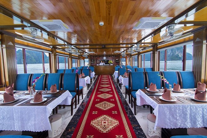 Luxury Halong Bay 1 Day on Cruises From Hanoi with Bus & Lunch - Kayaking or bamboo boat through the islands