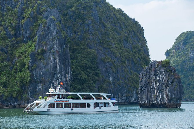 Luxury Halong Bay 1 Day on Cruises From Hanoi with Bus & Lunch - Vietnamese lunch with seafood and local dishes