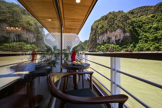 LUXURY TRIP of LIFETIME-NO FUN-NO PAY-Halong-All inclusive-2d/1n - Day one: Titop Island, Hang Luon Cave, and bay views
