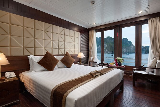 Mila Cruises 2 Days Explore Halong Bay from Hanoi - Sunset, cooking, and a relaxed evening aboard