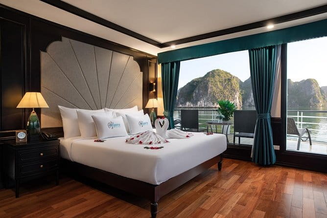 Mila Cruises 3 Day Explore Halong Bay from Hanoi - Cabins, balconies, and onboard comfort