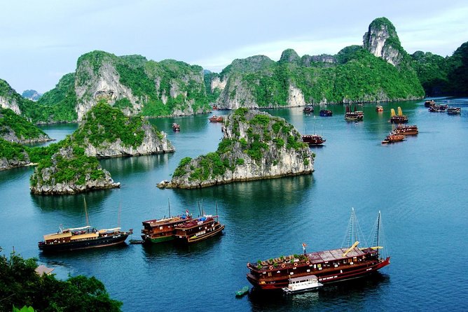 New Cruise Ha Long - CATAMARAN PREMIUM - Dark and Bright Cave by Kayak or Bamboo Boat