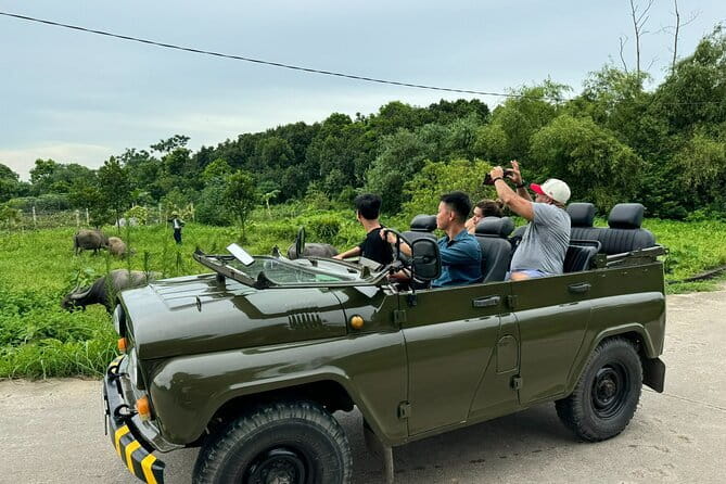 Ninh Binh Army Jeep see Highlight Start From Hanoi By Limousine - Why the jeep changes the Ninh Binh experience