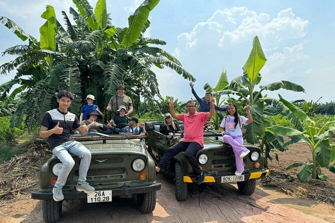 Ninh Binh Army Jeep see Highlight Start From Hanoi By Limousine - Thung Nham and the valley roads
