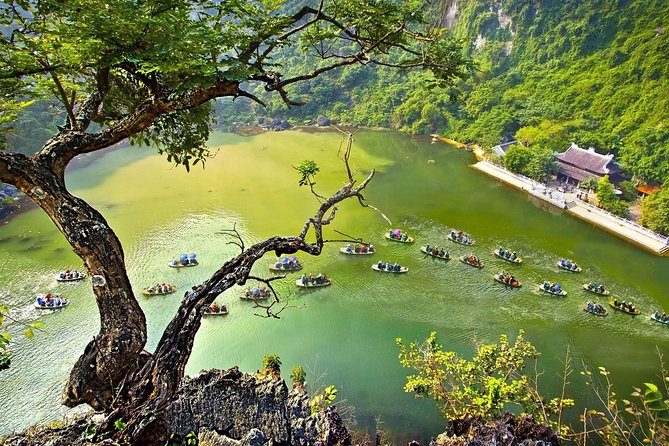 Ninh Binh - Bai Dinh Pagoda - Trang An Landscape Complex - Mua cave 1 Day Tour - Cycling through rural Ninh Binh