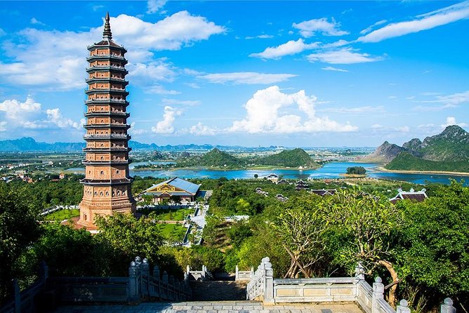 Ninh Binh - Bai Dinh - Trang An - Mua Cave Day Trip: Walking, Hiking, Boat trip - Leaving Hanoi between 7:30 and 8:15