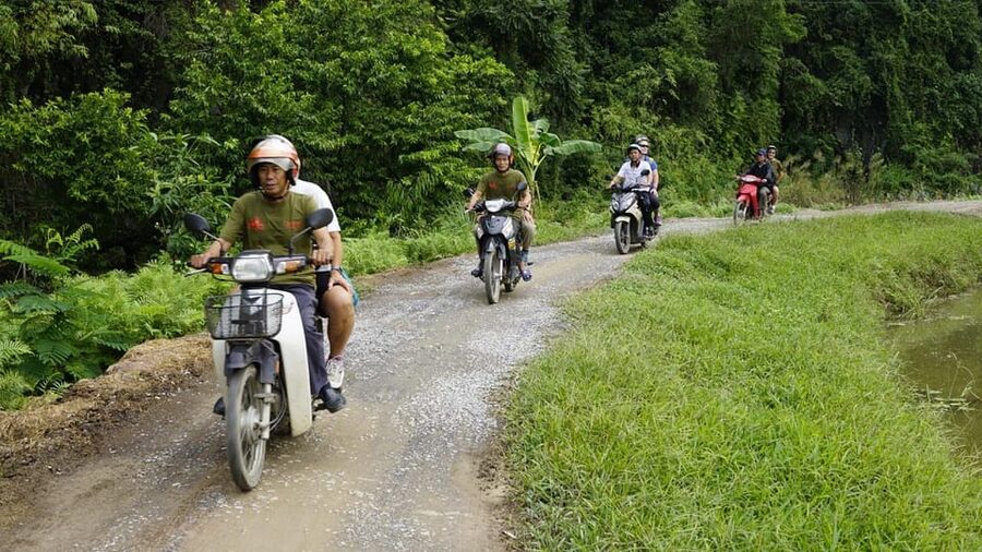 Ninh Binh : Countryside Tour by Motorcycle - Buffalow Riding - Buffalo Cave, cooking, ducks, and lunch