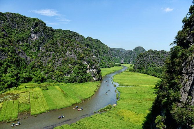 Ninh Binh Daily Tour: Hoa Lu- Am Tien Cave - Tam Coc- Bike - Bich Dong pagoda - Bich Dong Pagoda and its 200 steps